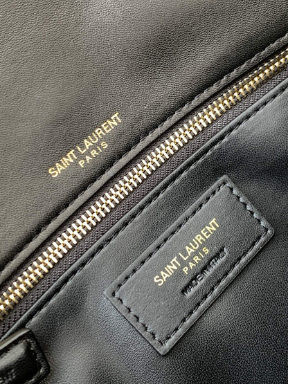 Yves Saint Laurent Kate 99 Chain Bag Black With Gold Hardware