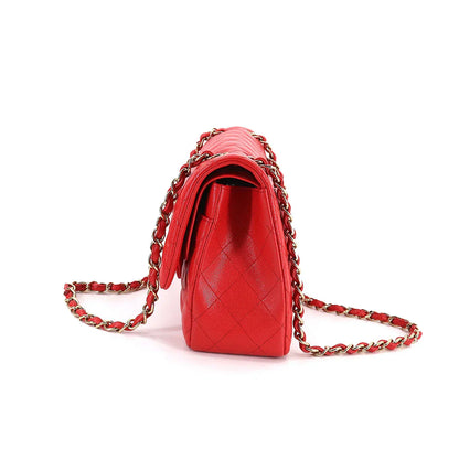Chanel Timeless Caviar Jumbo Red bag