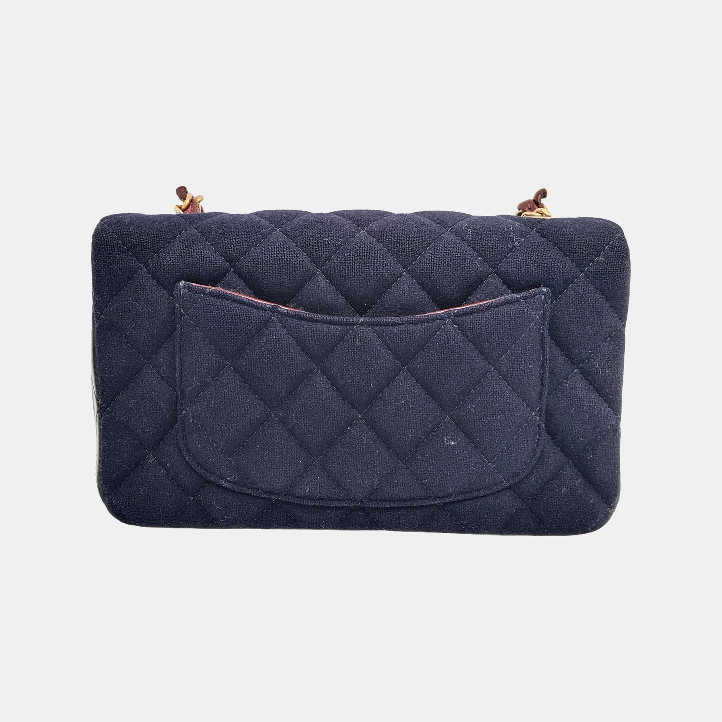 Chanel Classic Flap Mini Métiers d'Art Paris-Hamburg 2018 Wool Nautical Charms