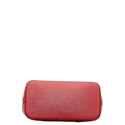 Louis Vuitton Epic Alma Bag Boston Bag M52147 Castilian Red Leather  Louis Vuitton