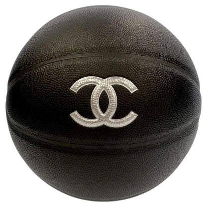 CHANEL Basketball Black/Silver Rubber Size 7