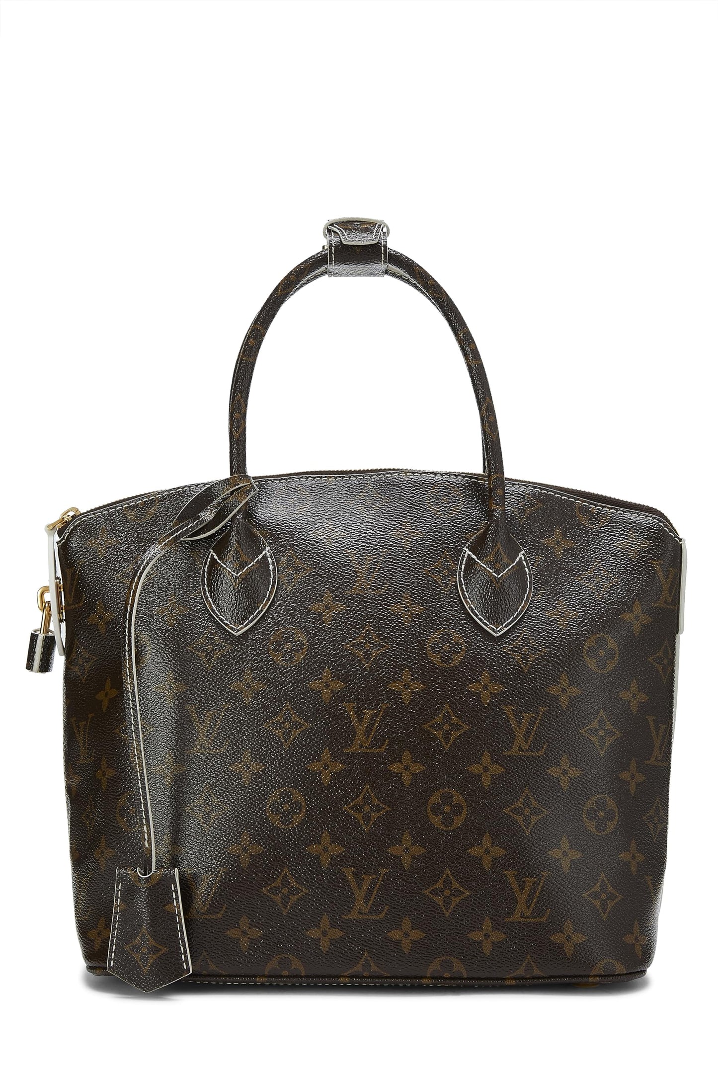 Louis Vuitton,  Monogram Canvas Fetish Lockit, Brown