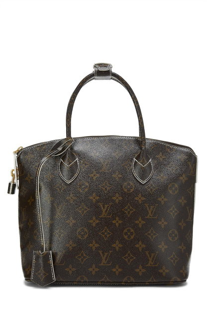 Louis Vuitton,  Monogram Canvas Fetish Lockit, Brown