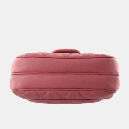 Chanel Small Urban Companion Flap Bag in Mauve Pink Caviar Leather, 2018-2019
