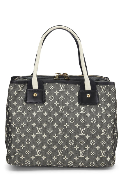 Louis Vuitton,  Black Monogram Mini Lin Sac Mary Kate, Black