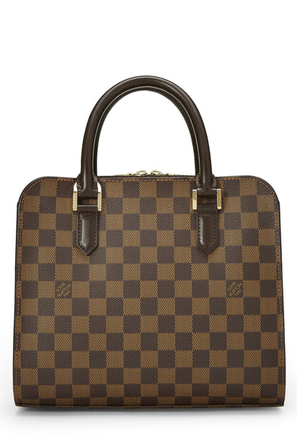 Louis Vuitton,  Damier Ebene Triana, Brown