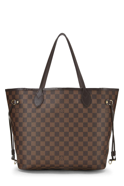 Louis Vuitton,  Damier Ebene Neverfull MM NM, Brown