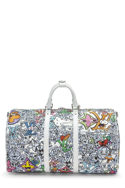 Louis Vuitton,  Multicolor Monogram Comics Keepall Bandouliere 50, Multi