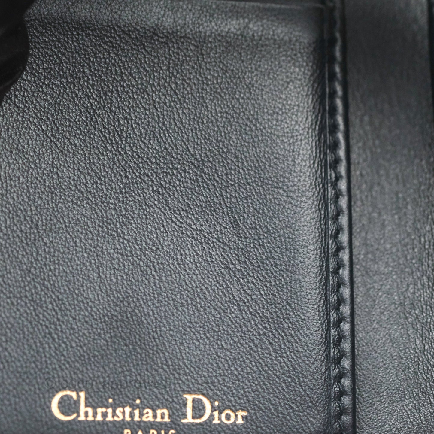 Christian Dior Saddle Small Flap Wallet Blue Dior Oblique Jacquard