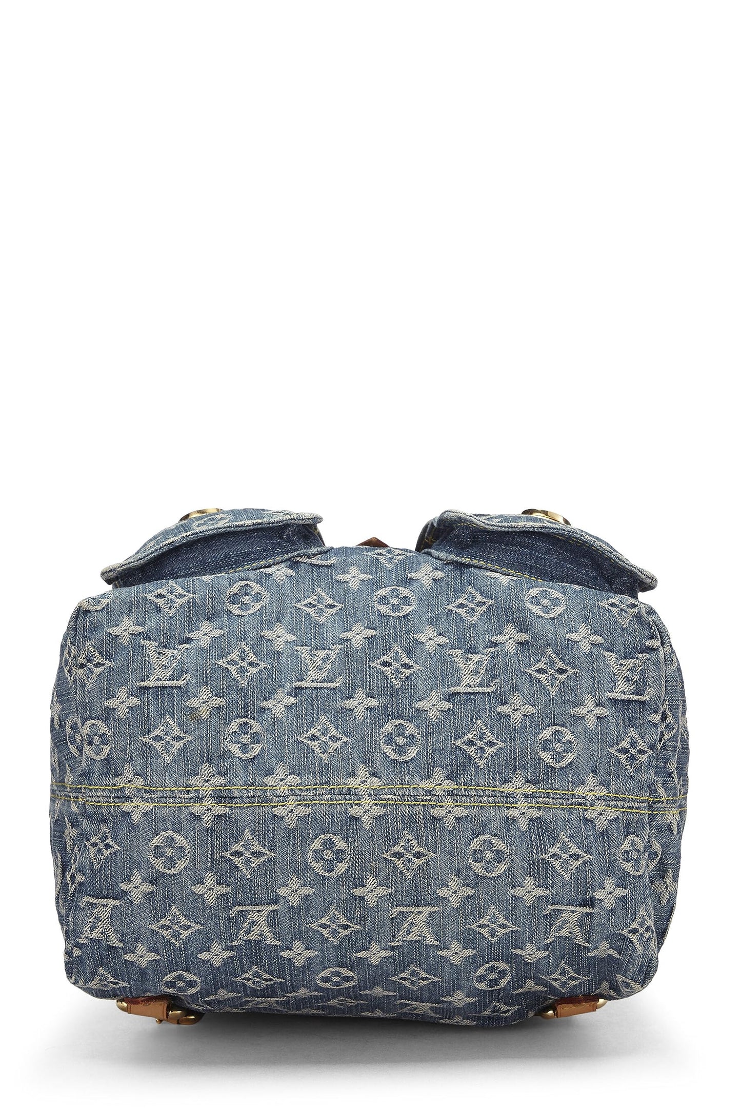 Louis Vuitton,  Blue Monogram Denim Sac a Dos GM, Blue