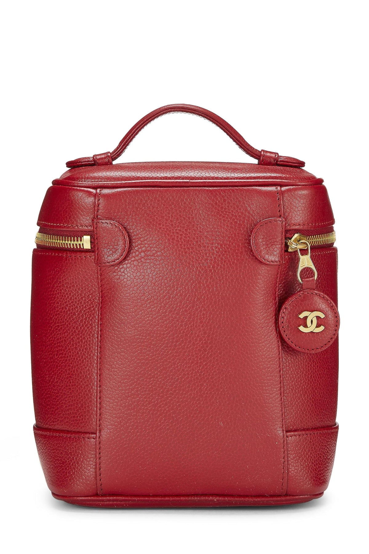 Chanel,  Red Caviar Timeless Vanity, Red