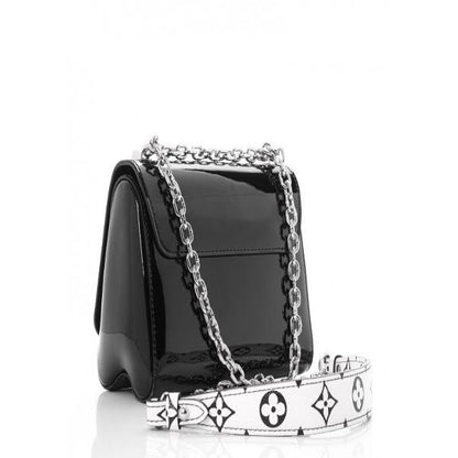 LV Twist PM Monogram Vernis Leather Noir