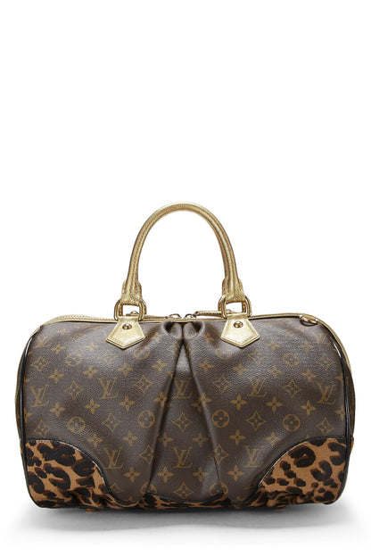 Louis Vuitton,  Brown Monogram Leopard Stephen Bag, Brown