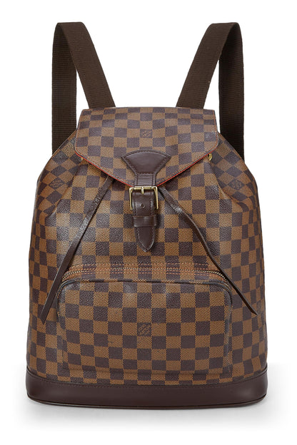Louis Vuitton,  Damier Ebene Montsouris GM, Brown