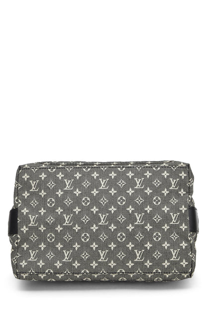 Louis Vuitton,  Black Monogram Mini Lin Sac Mary Kate, Black