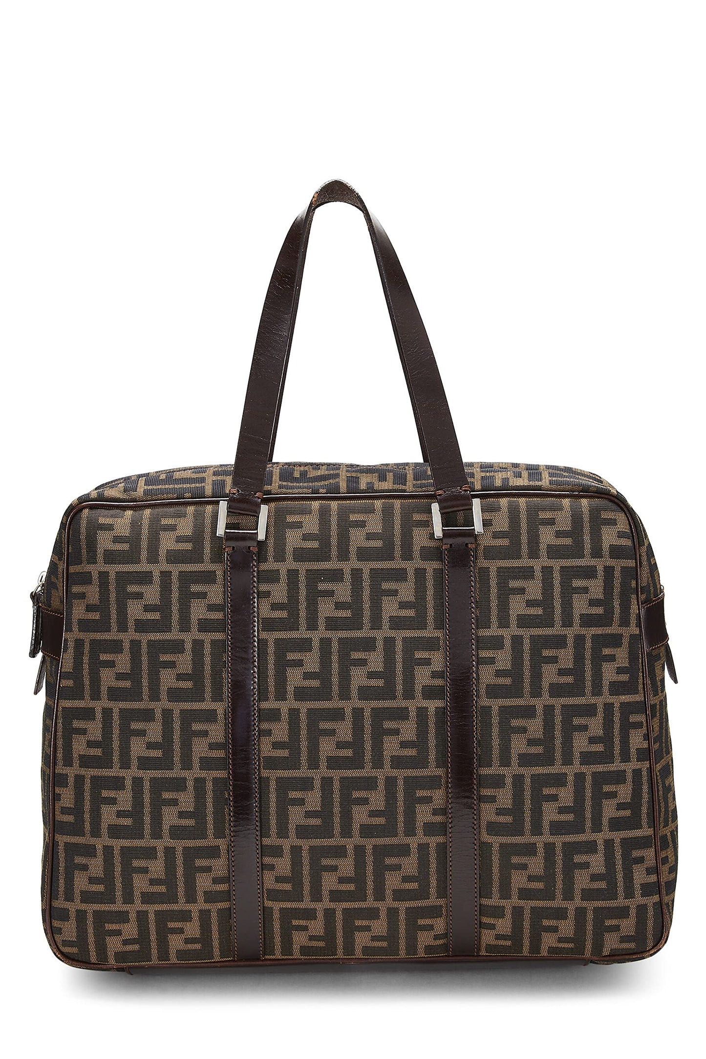 Fendi,  Brown Zucca Canvas Briefcase, Brown