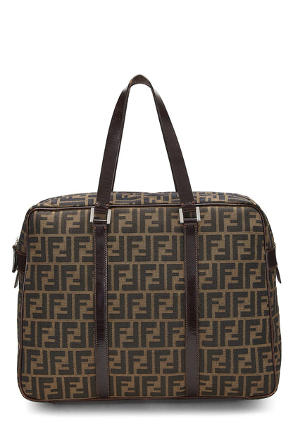 Fendi,  Brown Zucca Canvas Briefcase, Brown