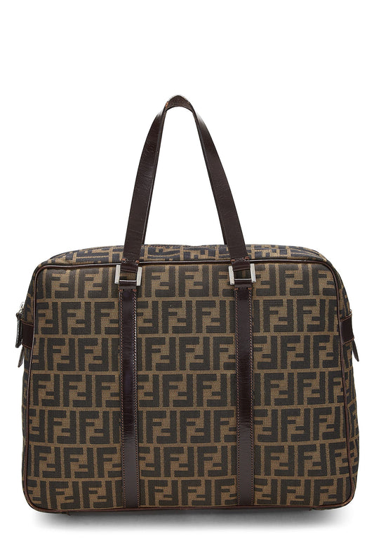 Fendi,  Brown Zucca Canvas Briefcase, Brown