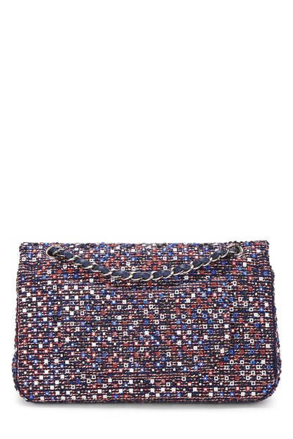 Chanel,  Multicolor Tweed Classic Double Flap Medium, Multi