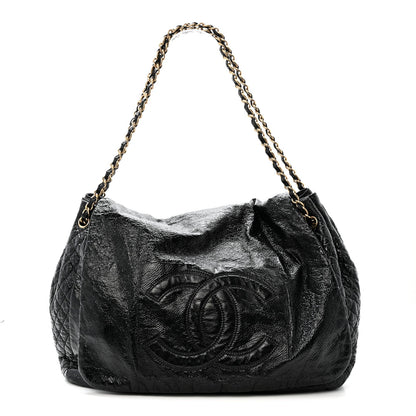 Vinyl XXL Rock and Chain Flap Black
