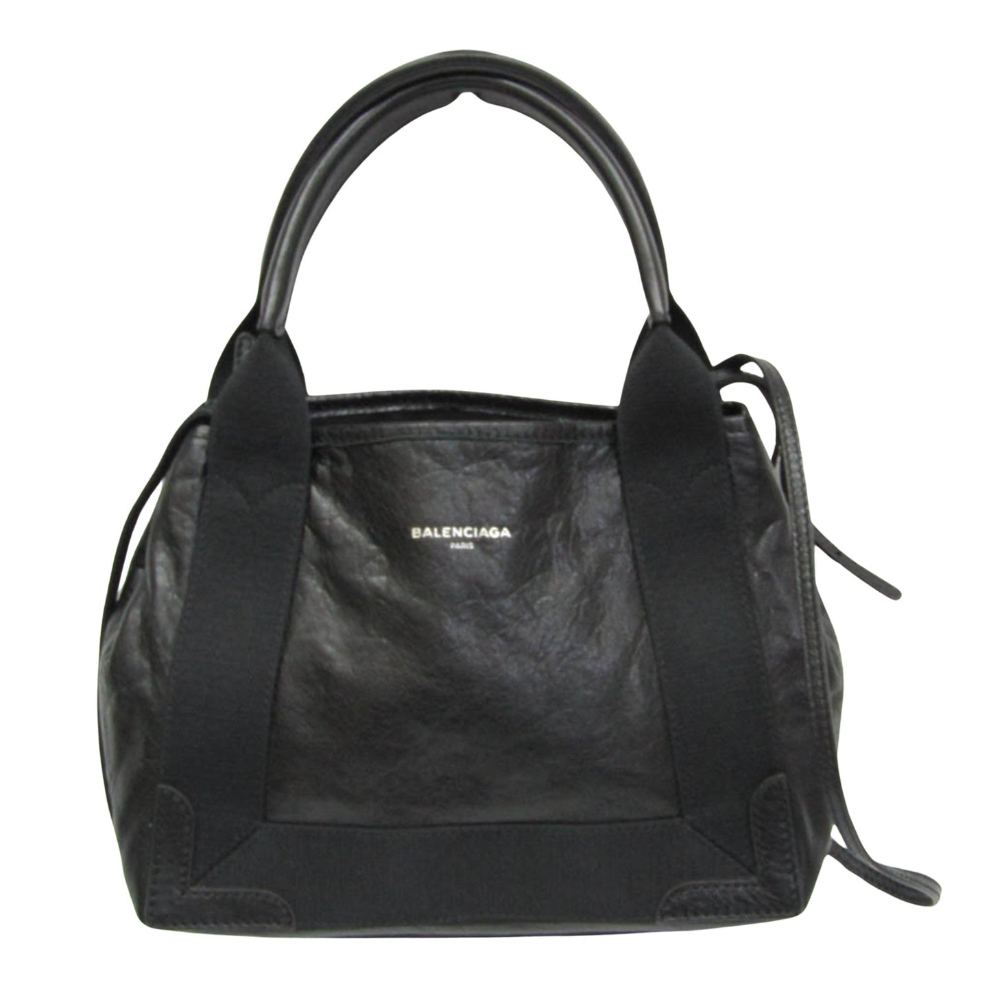 Balenciaga Navy Cabas Tote
