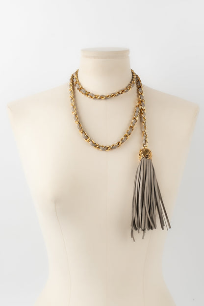 Ceinture en cuir Chanel