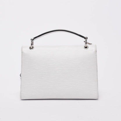 Louis Vuitton White Epi Leather Pochette Grenelle