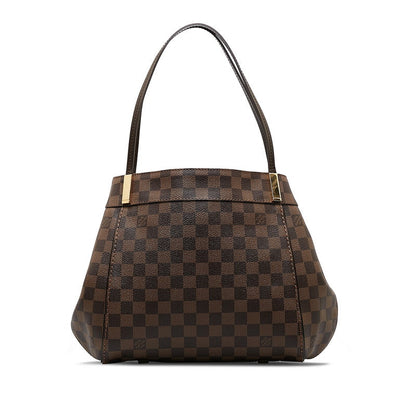 Louis Vuitton Damiere Maribor PM Toilet Bag N41215 Brown PVC Leather  Louis Vuitton