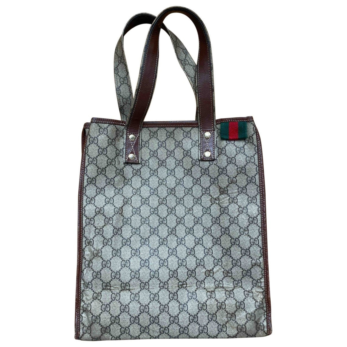 Gucci beige cloth handbag