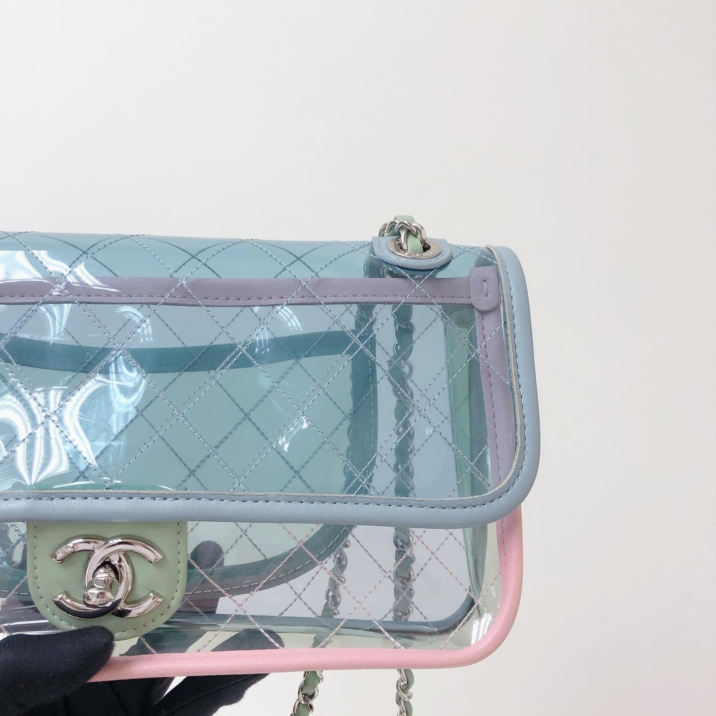 Coco Splash Medium Flap Bag Multicoloured with SHW