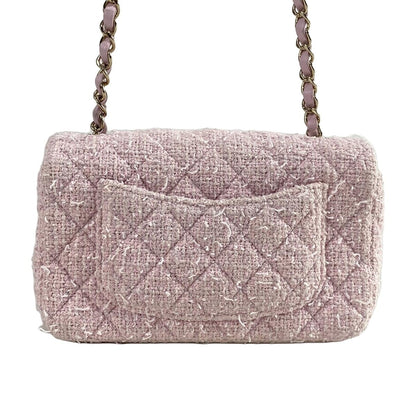 Chanel Mini Tweed Pink Bag