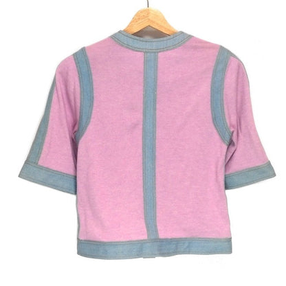 Chanel Pink CC Cardigan, 36