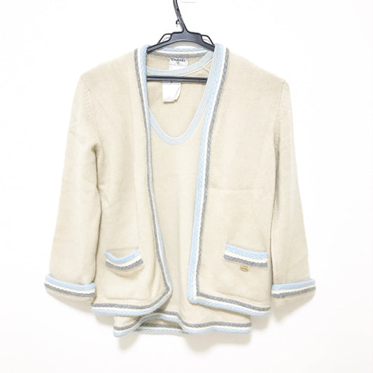 Chanel Beige Twin Set, 36