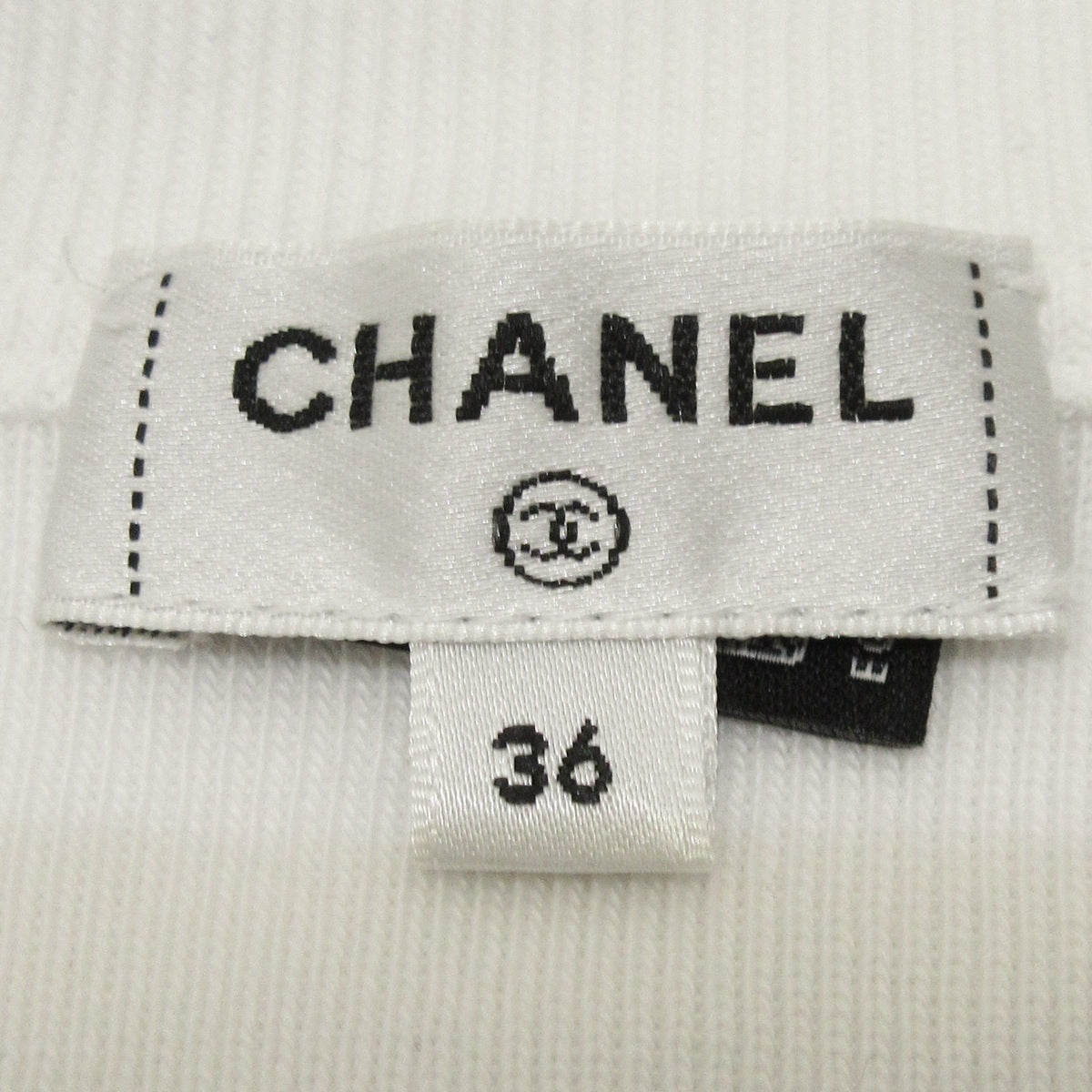 Chanel Camelia White T-Shirt, 36