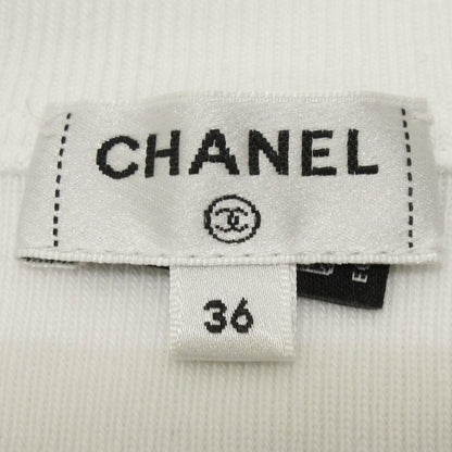 Chanel Camelia White T-Shirt, 36