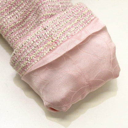 Chanel Pink tweed Blazer, 36