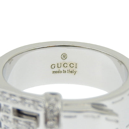 Gucci Belt Ring Silver White Gold Ring Jewelry