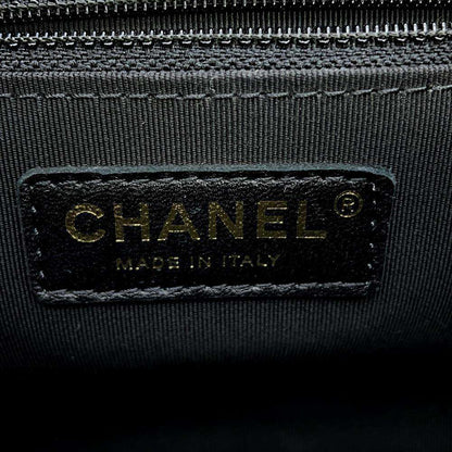 CHANEL Matelasse ChainShoulder Studded CC Logo Black AS1514 Lambskin