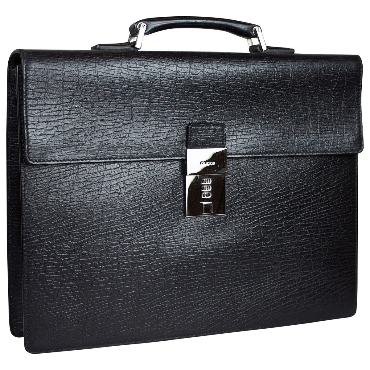 Gucci black leather bag
