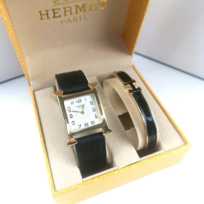 Hermès Watche and Bangle Set