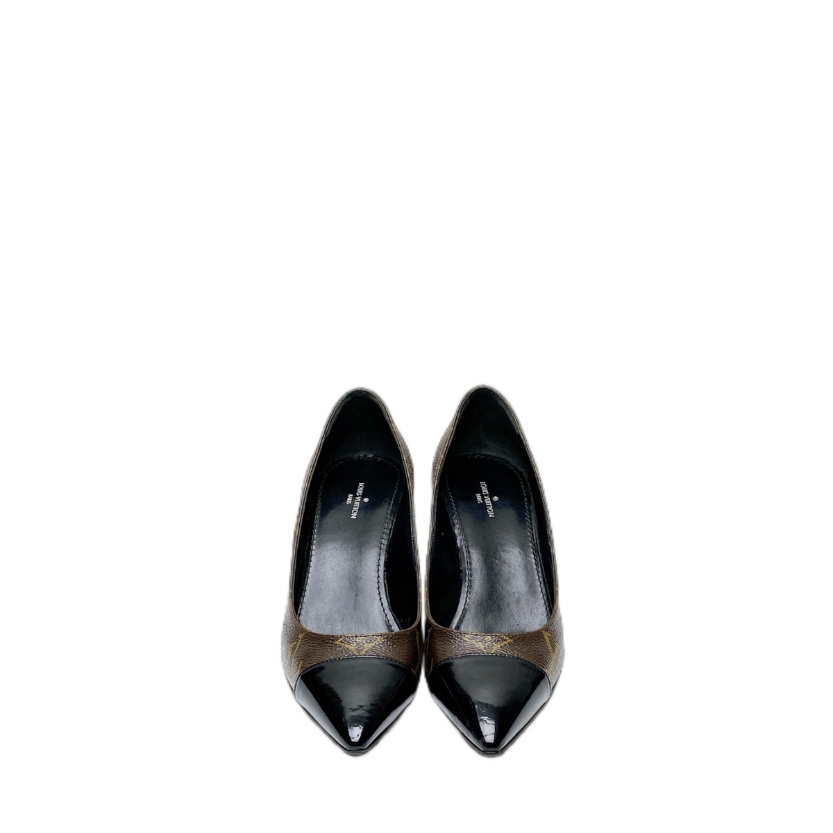 LV MONOGRAM HEEL