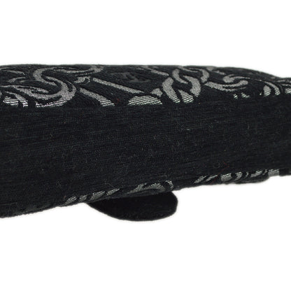 Chanel Black Canvas Classic Single Flap Chain HandBag