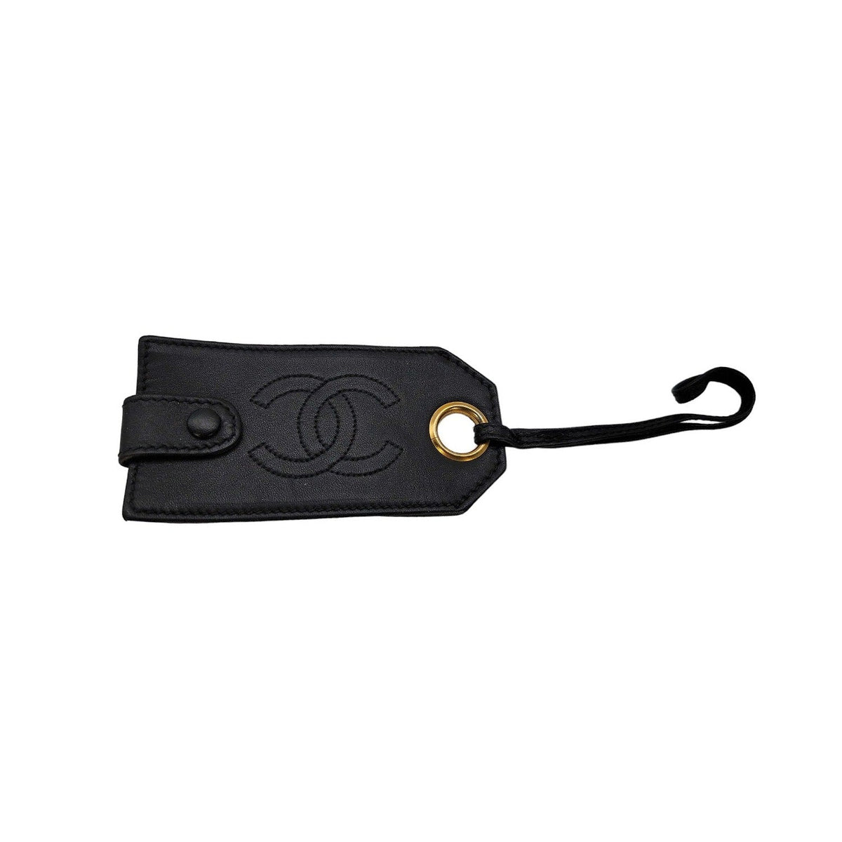 Chanel Leather Luggage Tag