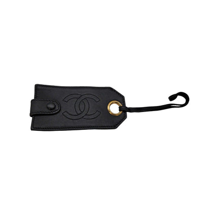 Chanel Leather Luggage Tag