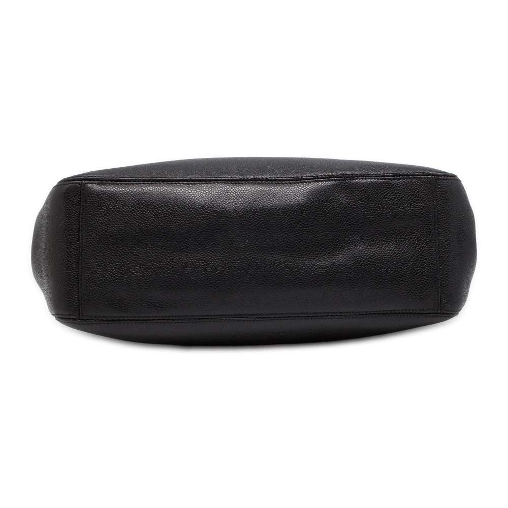 Chanel Super model Bag Black Caviar Leather