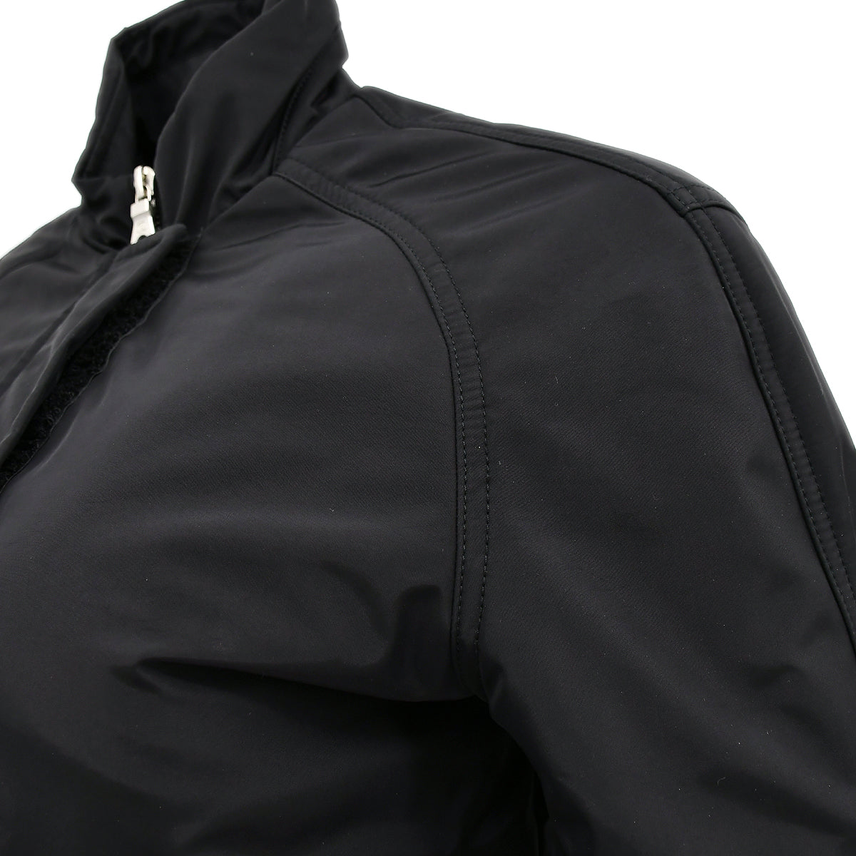 Chanel Sport Line Zip Up Jacket Black 02A #36