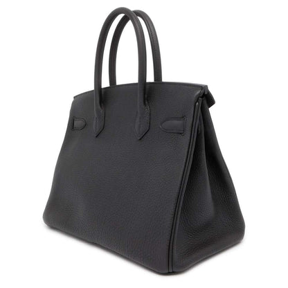 HERMES [For business meetings at Shinsaibashi Main Store] Birkin Black Togo Leather Size 30