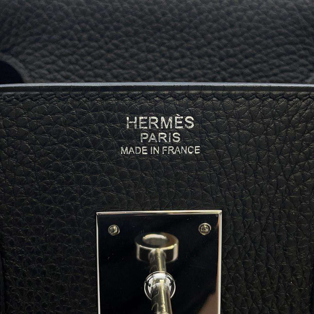 HERMES [For business meetings at Shinsaibashi Main Store] Birkin Black Togo Leather Size 30