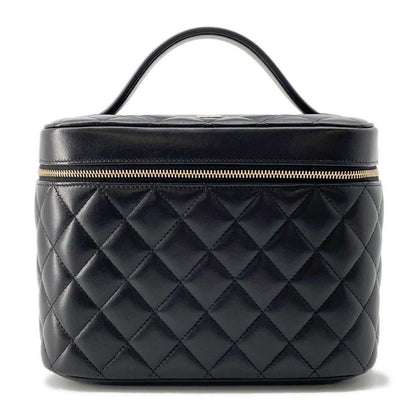 CHANEL Vanity bag Black A80913 Lambskin