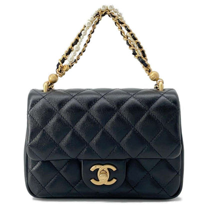 Chanel Mini Flap Bag Black AS4385 Shiny Lambskin